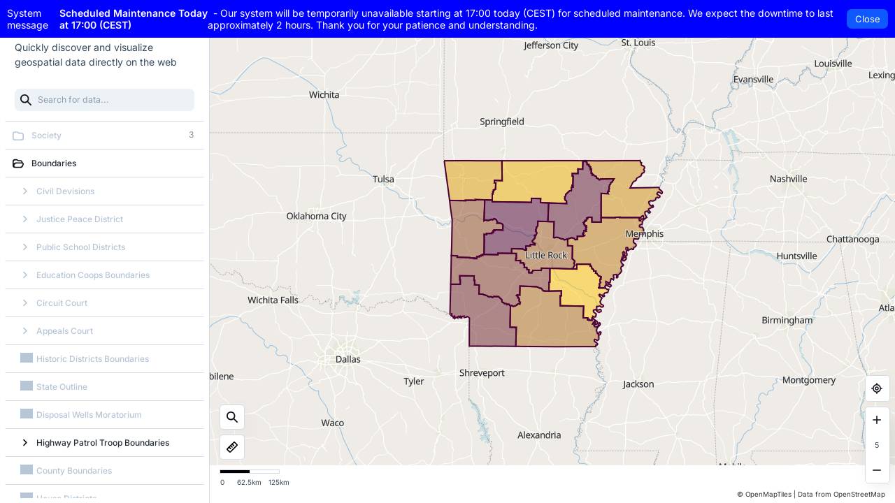 Arkansas Data Portal | Atlas